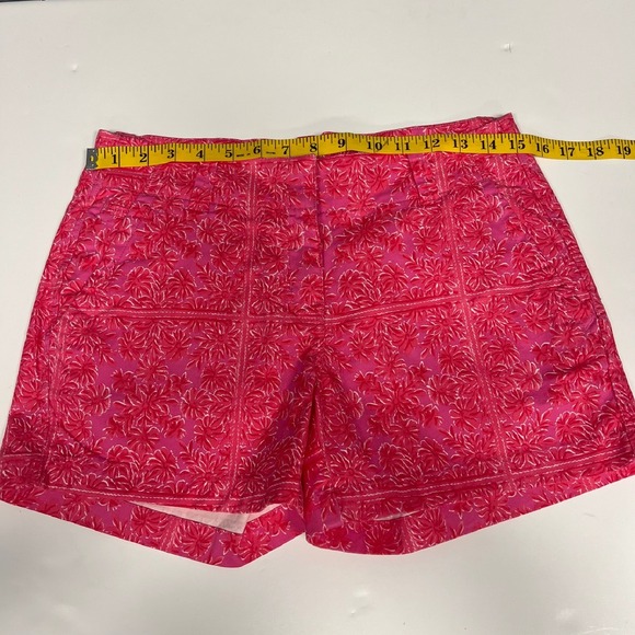 Vineyard Vines Floral Print Shorts‎ Hot Pink Casual Everyday Size 2 - Picture 8 of 9